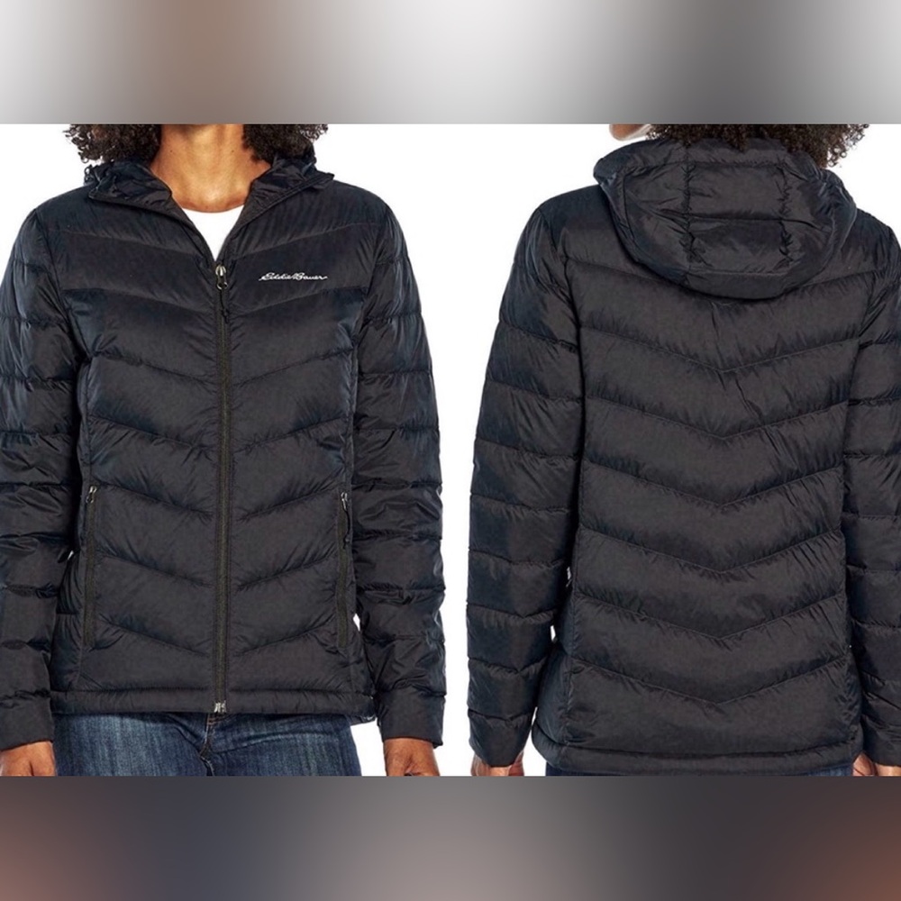 Eddie Bauer Black Puffer Jacket